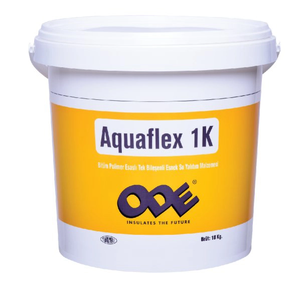  ODE Aquaflex Sürme Su Yalıtım Serisi ve Tamamlayıcı Ürünler 